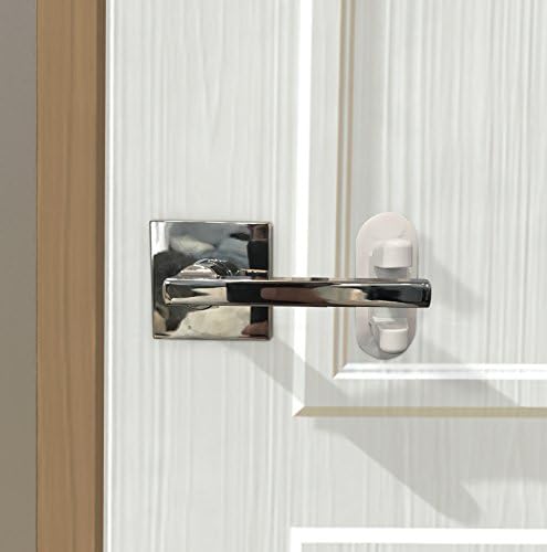 Door Lever Lock Child Proof Doors & Handles, Adhesives - Child Safety by Tuut (2 Pack)