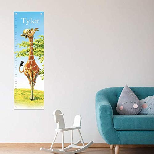 Personalized Growth Chart for Kids, Giraffe - I See Me!