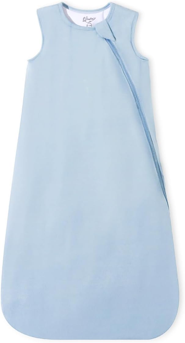 Unisex Rayon Bamboo Baby Sleep Sack TOG 1.0, Toddler Sleeping Sack 0-6 Months, 2-Way Zipper YKK