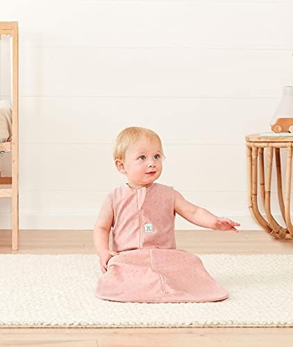ergoPouch Jersey Sleeping Bag 0.2 TOG – Arms-Out Baby Sleep Sack, Ideal Transition from Swaddling, Slim Fit Keeps Baby Secure & Comfortable, Soft Breathable Fabric (8-24 Months, Berries)
