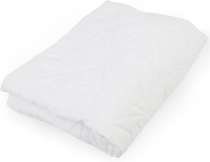 Baby Mattress Protector Cover Waterproof Cover, Quilted Baby Bed Mattress Protective Film, Suitable for Children's Bed mattresses (White, 52"x28")