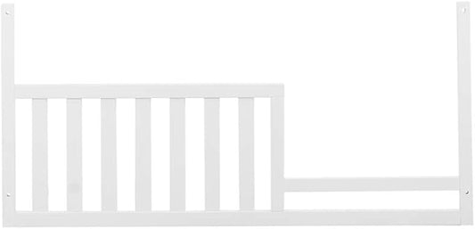 Toddler Bed Safety Guard Rail for Kingsley & Centennial Convertible Cribs - Solid Wood Rail for Convertible Crib to Toddler Bed Conversion - Safety Bed Rail for Children (White)