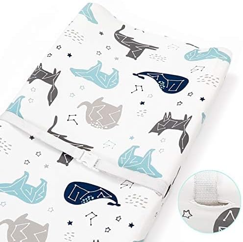BROLEX Changing Pad Covers for Baby: Boy Girls Ultra Stretchy Soft 2 Pack Space Planet