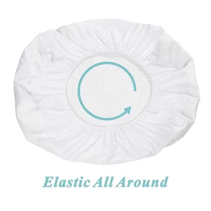 American Baby Company Waterproof Fitted Mini Crib Mattress Protector 38" x 24" - Quilted, Noiseless, Ultra-Soft & Breathable Pack n Play and Mini Crib Mattress Cover
