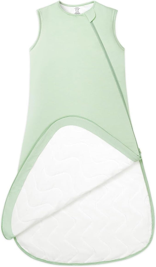 PurComfy Extra-Long Toddler Sleep Sack, Premium Bamboo Viscose Winter Sleeping Bag Supersoft 2.5 TOG Heavy Wearable Blanket 3T-4T-5T