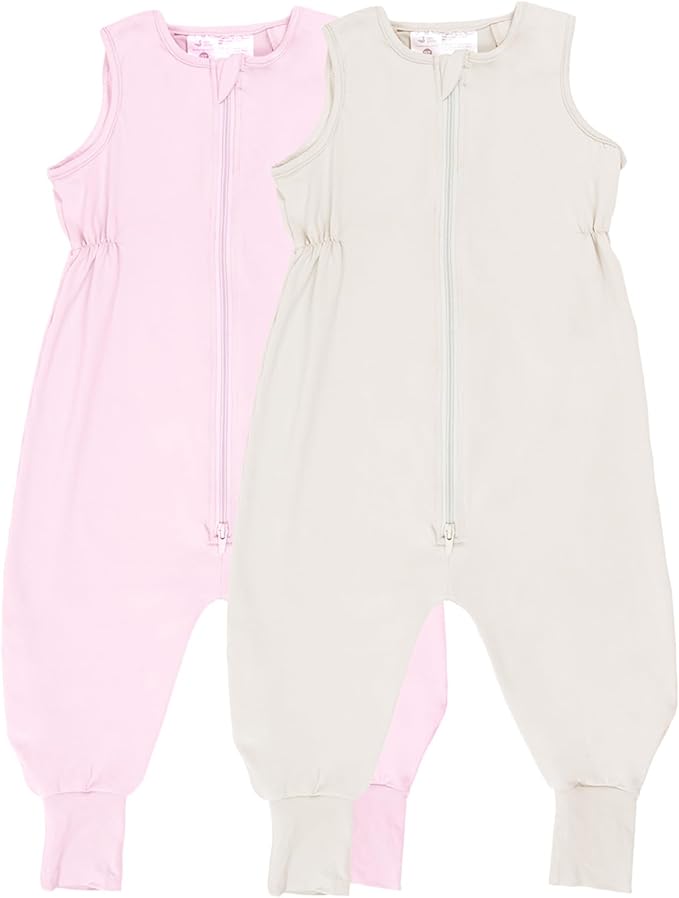 Toddler Sleep Sack with Feet, 0.5 TOG Baby Sleeping Bag with Legs Walker Sleep Sack for Babies 12-24M 2T-3T