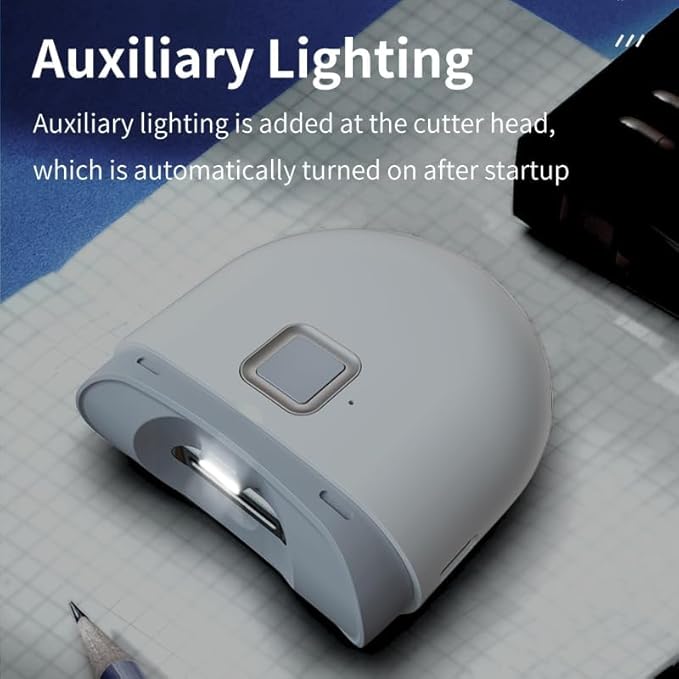 Electric Nail Clipper,Automatic Baby Electric Nail Trimmer,2 Speed Nail Clipper, Rechargeable Nail Kit for Elderly, Baby Nail Trimmer Electric,LED Light Manicure Set,Nail Clippers Gift for Kids,Adult