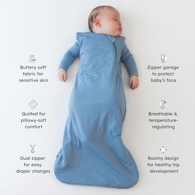 KYTE BABY Unisex Rayon made from Bamboo Sleep Bag for Babies and Toddlers, 2.5 Tog