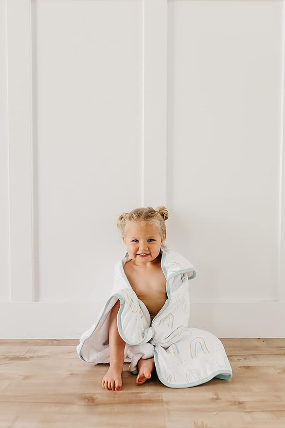 Copper Pearl Premium Knit Hooded Bath Towel Skye