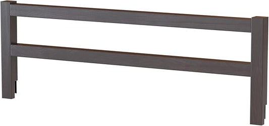 CC KITS Safety Guard Rail for Baby, Kids, and Children - Solid Wood Safety Bed Rail for Toddlers - Easy Installation - Premium Protection for Bunk, Twin, Full, Queen and King Size Beds - (Espresso)