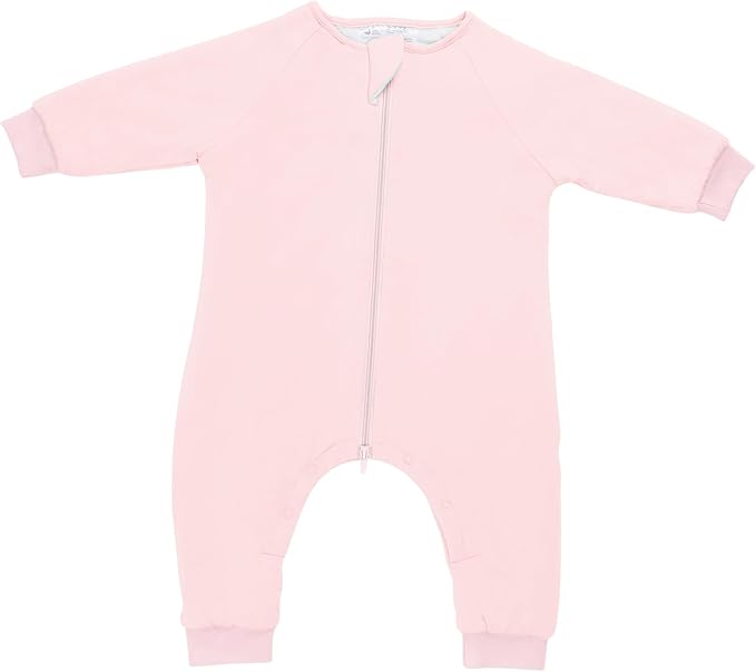 Baby 1.0 TOG Long Sleeve Sleep Suit with Legs, Premium Baby Swaddle Transition Sleep Sack, Newborn to 24 Months