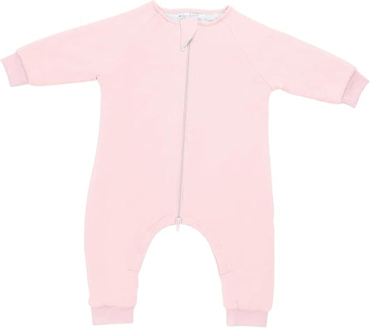 Baby 1.0 TOG Long Sleeve Sleep Suit with Legs, Premium Baby Swaddle Transition Sleep Sack, Newborn to 24 Months