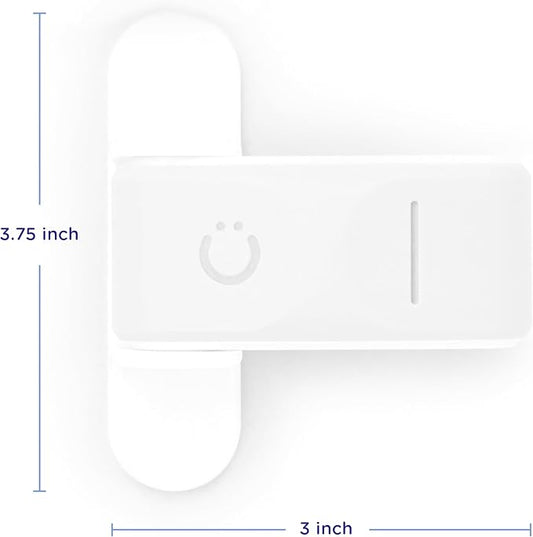 Ubbi Door Pinch Guards, Baby Proof Doors, Child Safety, Baby Finger Protectors, 2 Pack, White
