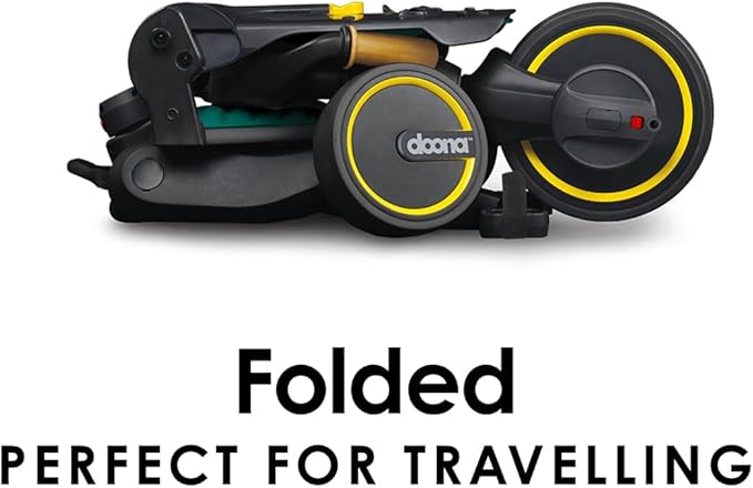Doona Liki Trike S5, Racing Green - 5-in-1 Compact, Foldable Tricycle - Suitable for Toddlers 10 to 36 Months