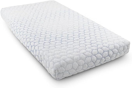 Lullaby Earth Gentle Start Breathable Infant & Toddler Crib Mattress - 2-Stage Lightweight & Waterproof - Non-Toxic for Baby & Toddler Bed