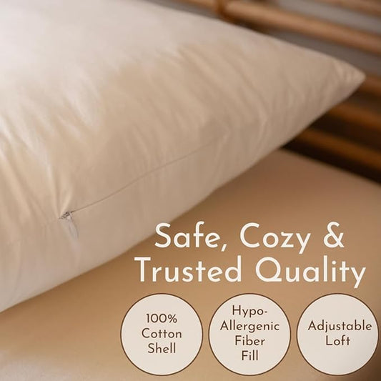 Little Sleepy Head King Pillow for Sleeping – Adjustable Loft Bed Pillow with Hypoallergenic Down-Like Fill, Hotel Quality Comfort, Soft or Firm Support – King Size Pillow 1 Pack, 20x36