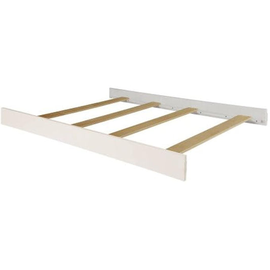 Full-Size Conversion Kit Bed Rails for Bassett Baby Convertible Cribs - Solid Wood Rail - Toddler and Adult Bed Rail for Full-Size Beds - Essential Nursery & Baby Furniture (White)