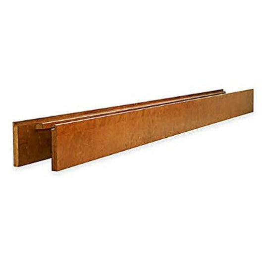 Full-Size Conversion Kit Bed Rails for Baby Appleseed and Eco-Chic Convertible Cribs - Solid Wood Rail - Toddler and Adult Bed Rail for Full-Size Beds - Nursery and Baby Furniture (Coco, Option 1)
