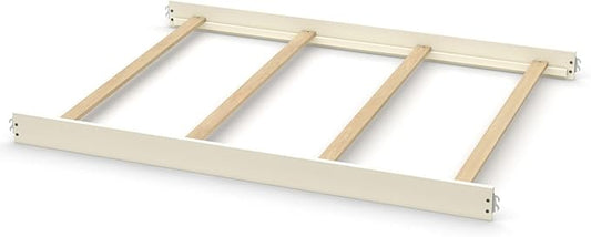 Full-Size Conversion Kit Bed Rails for Evolur Cribs - Solid Wood Crib Convertible Kit to Kids Bed - Transitional Style Rails & Easy-to-Install Child Essentials for Safety (Vanilla Bean)