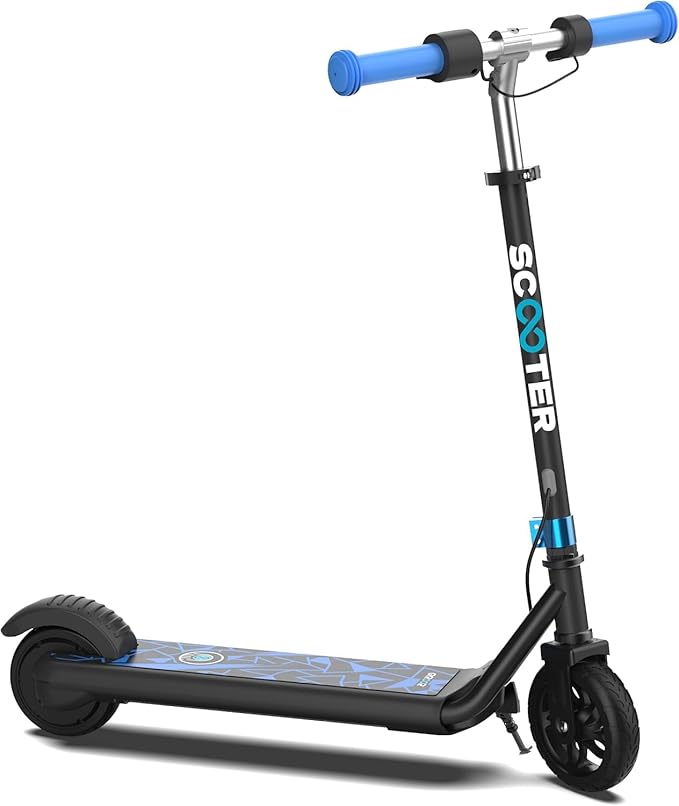 Gyroor H30 Max Electric Scooter for Kids, LED Dispaly, 150W Powerful Motor, Dual Brake System, Adjustable Height and Speed, Best Presents for Kids