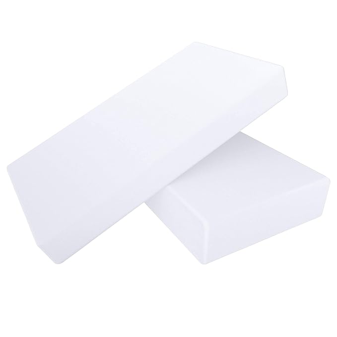 NTBAY 2 Pack 100% Brushed Microfiber Fitted Crib Sheet, Super Soft and Cozy 28x52 Crib Sheet for Standard Crib and Toddler Mattresses, Boys, Girls, Unisex, White, 28x52 Inches