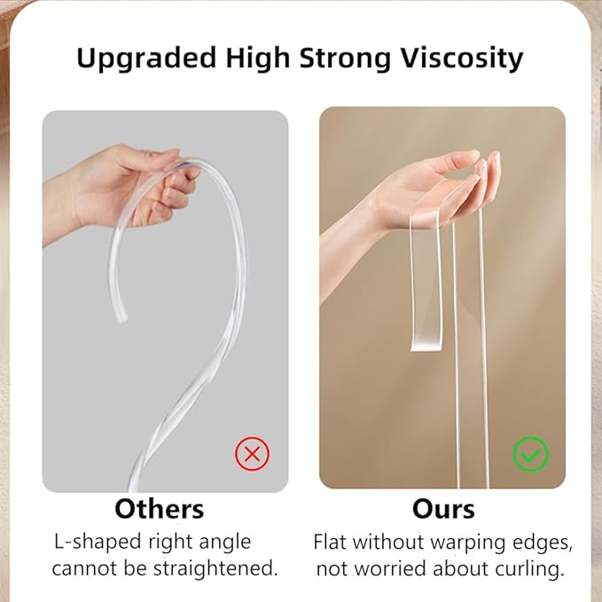 Baby Proofing Edge Protector for Baby 9.84ft Clear Edge Protector Strip Safety Corner Guards Child Proof Corner Bumper for Furniture