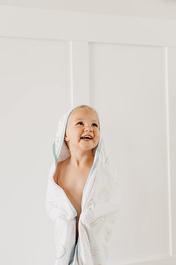 Copper Pearl Premium Knit Hooded Bath Towel Skye