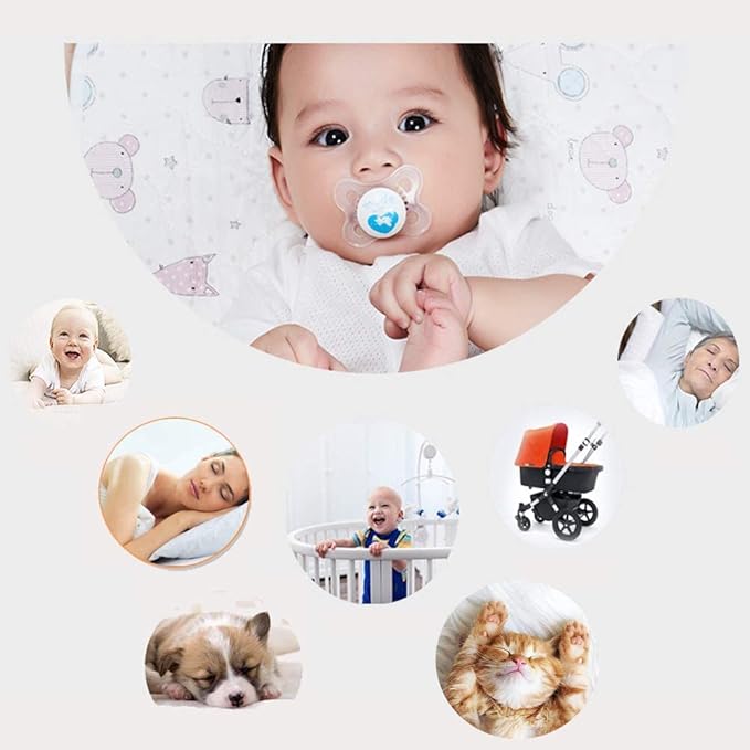 2 Pack Waterproof Crib Pad, 27" x 50", Reusable Incontinence Flannel Crib Protector for Baby, Toddler, Elders and Pets - White