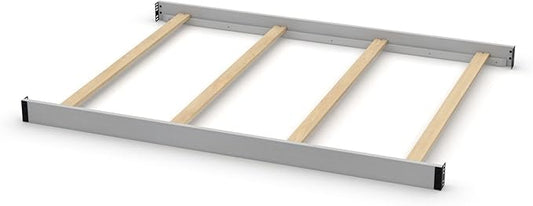 Full-Size Conversion Kit Bed Rails Compatible with Delta Children Convertible Cribs - Solid Wood Rail #0050 - Toddler and Adult Bed Rail for Full-Size Beds - Baby Furniture (Grey - 026)