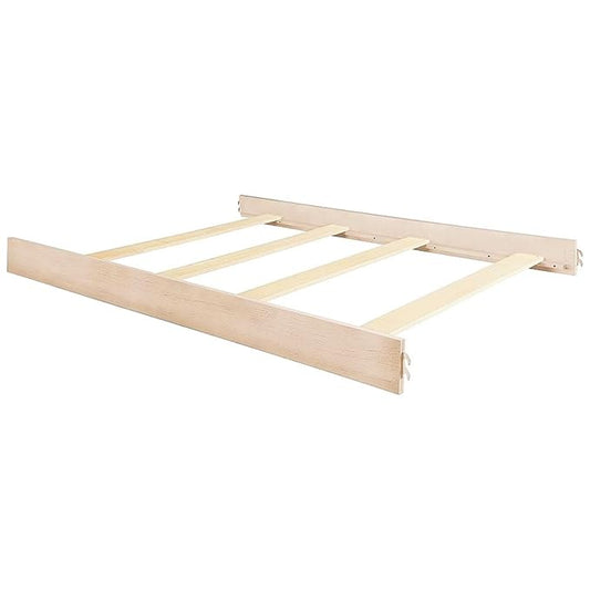 Full-Size Conversion Kit Bed Rails for Baby Appleseed and Eco-Chic Convertible Cribs - Solid Wood Rail - Toddler and Adult Bed Rail for Full-Size Beds - Nursery and Baby Furniture (Almond, Option 2)