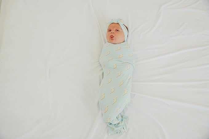 Copper Pearl Baby Swaddle Blanket - Premium Knit Baby Blanket, Large Soft Stretchy Receiving Blankets for Baby Boy and Girl, Swaddles for Newborn, Infant, and Toddler (Bolt)