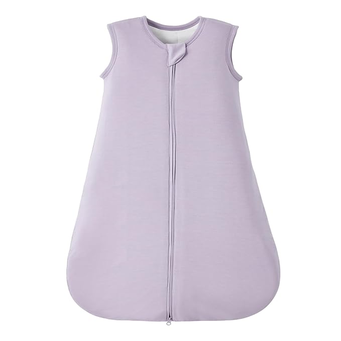Duomiaomiao Buttery Soft Rayon Made from Bamboo Baby Sleep Sack 18-36 Months 1.0 TOG, Premium Baby Sleeping Bag 2-Way Zipper for Babies