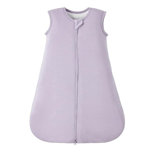 Duomiaomiao Buttery Soft Rayon Made from Bamboo Baby Sleep Sack 18-36 Months 1.0 TOG, Premium Baby Sleeping Bag 2-Way Zipper for Babies