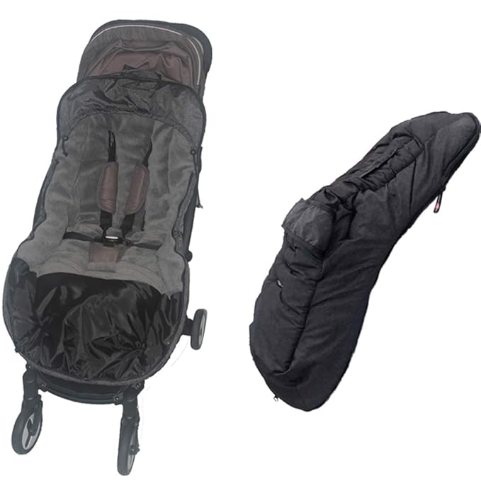 Christmas Decorated Uniuqe Waterproof Winter Stroller Bunting Bag Toddler,Width Adjustable, Anti-Dirt,Foot Area Open, Hoodie, All Features Needed for Baby Stroller Footmuff