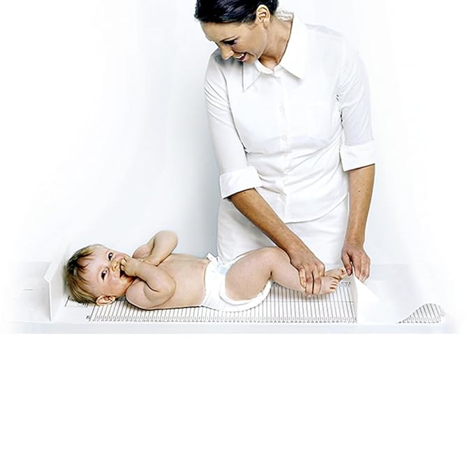 Baby Height Measuring Mat & Growth Chart - Infantometer Height Ruler for Newborns, Toddlers & Infants - Pediatrician Recommended Growth Chart for Home Use & Visits