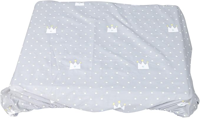Zerodeko Fitted Sheet Cover for Boys and Girls Boy Girl Mattress Protector Soft and Breathable Bedding for Standard Cribs Nursery Essentials Shower