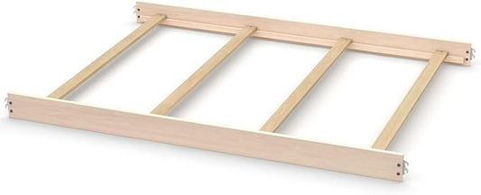 Full-Size Conversion Kit Bed Rails for Evolur Cribs - Solid Wood Crib Convertible Kit to Kids Bed - Transitional Style Rails & Easy-to-Install Child Essentials for Safety (Sand Castle Oak)