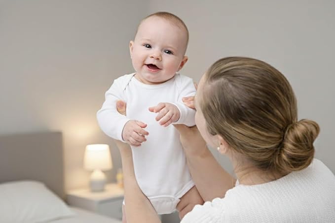 RATIVE Baby Mittens No Scratch Organic Cotton for Newborn 0-6 Months | Baby Essentials Must-Haves for Boys & Girls