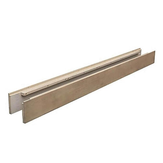 Full-Size Conversion Kit Bed Rails for Baby Appleseed and Eco-Chic Convertible Cribs - Solid Wood Rail - Toddler and Adult Bed Rail for Full-Size Beds - Nursery and Baby Furniture (Willow, Option 1)
