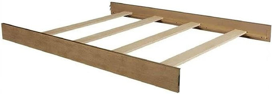 Full-Size Conversion Kit Bed Rails for Evolur Cribs - Solid Wood Crib Convertible Kit to Kids Bed - Transitional Style Rails & Easy-to-Install Child Essentials for Safety (Vintage Frost)