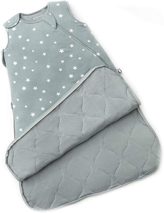 GUNAMUNA Unisex Baby Wearable Blanket, Sleep Sack Sleeping Bag for Infants Toddlers, Easy Changing Diaper Zipper, 0.5 TOG, Shine, 9-18 Months