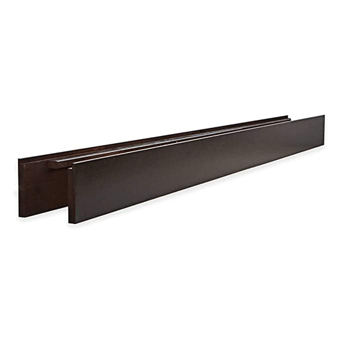 Full-Size Conversion Kit Bed Rails for Baby Appleseed and Eco-Chic Convertible Cribs - Solid Wood Rail - Toddler and Adult Bed Rail for Full-Size Beds - Nursery and Baby Furniture (Espresso, Option 1)