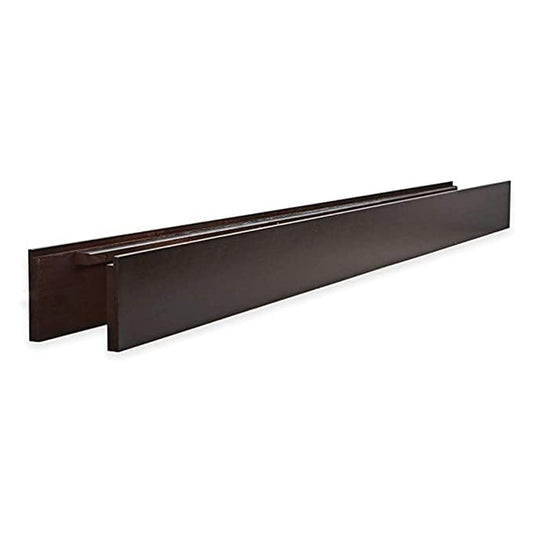 Full-Size Conversion Kit Bed Rails for Baby Appleseed and Eco-Chic Convertible Cribs - Solid Wood Rail - Toddler and Adult Bed Rail for Full-Size Beds - Nursery and Baby Furniture (Espresso, Option 1)