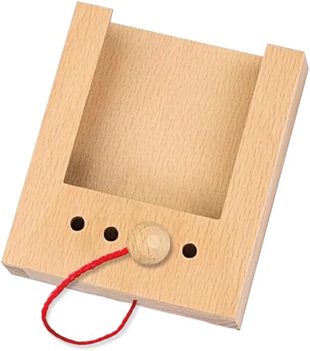 Puncho Educational Talking Flash Cards Game for Toddlers - Sensory Toys with Wooden Hole Box & 6 Bilingual Card Sets - Early Development Fun Matching Games for Kids - Ages 5+