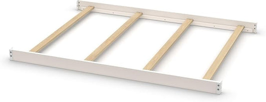 Full-Size Conversion Kit Bed Rails Compatible with Delta Children Convertible Cribs - Solid Wood Rail #0050 - Toddler and Adult Bed Rail for Full-Size Beds - Baby Furniture (White Ambiance - 108)