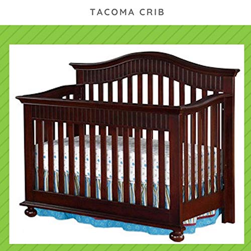 Full-Size Conversion Kit Bed Rails for Suite Bebe Convertible Cribs - Solid Wood Rail - Toddler and Adult Bed Rail for Full-Size Beds - Essential Nursery & Baby Furniture (Cherry)