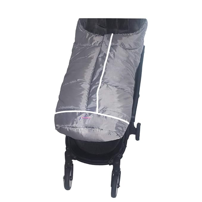 funlife Anti-Kick Winter Water Proof Cozy Warmer Baby Footmuff Fits for Most of Strollers, Jogger, Reversible from Blanket to Sleeping Bag, Strap Position Adjustable,Safe and Practical Featurs
