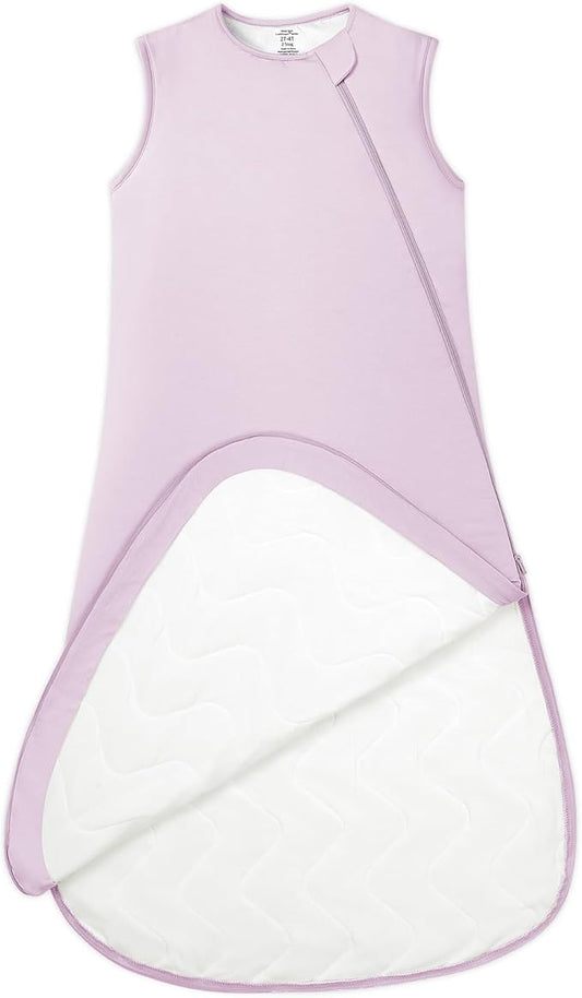 PurComfy Extra-Long Toddler Sleep Sack, Premium Bamboo Viscose Winter Sleeping Bag Supersoft 2.5 TOG Heavy Wearable Blanket 3T-4T-5T