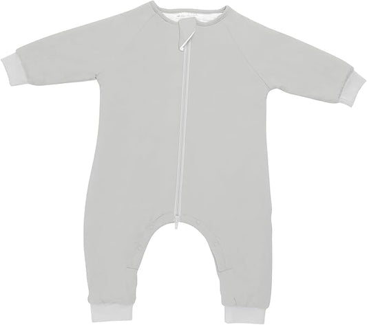 Baby 1.0 TOG Long Sleeve Sleep Suit with Legs, Premium Baby Swaddle Transition Sleep Sack, Newborn to 24 Months