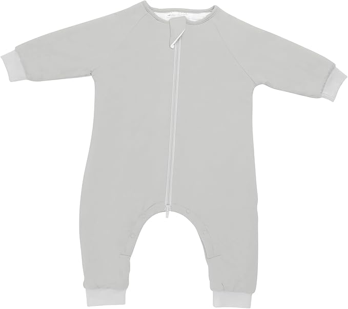 Baby 1.0 TOG Long Sleeve Sleep Suit with Legs, Premium Baby Swaddle Transition Sleep Sack, Newborn to 24 Months